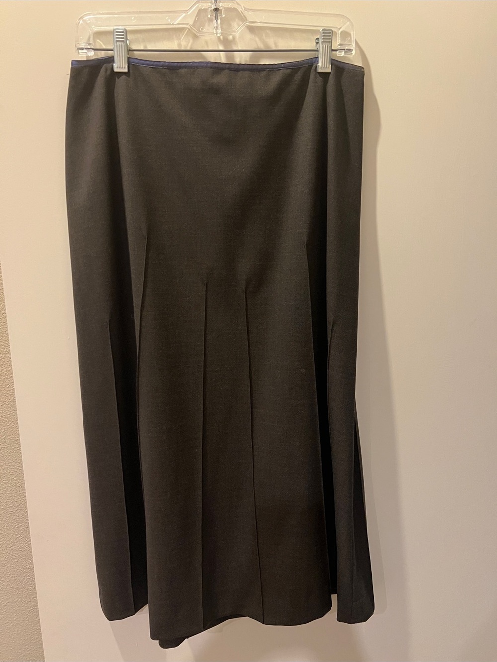 Banana Republic Black Maxi Skirt with Subtle Paneling